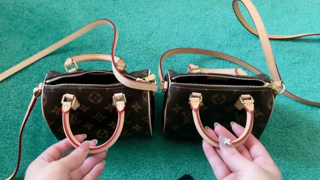 A quality review of our god factory Nano speedy bag with the authentic