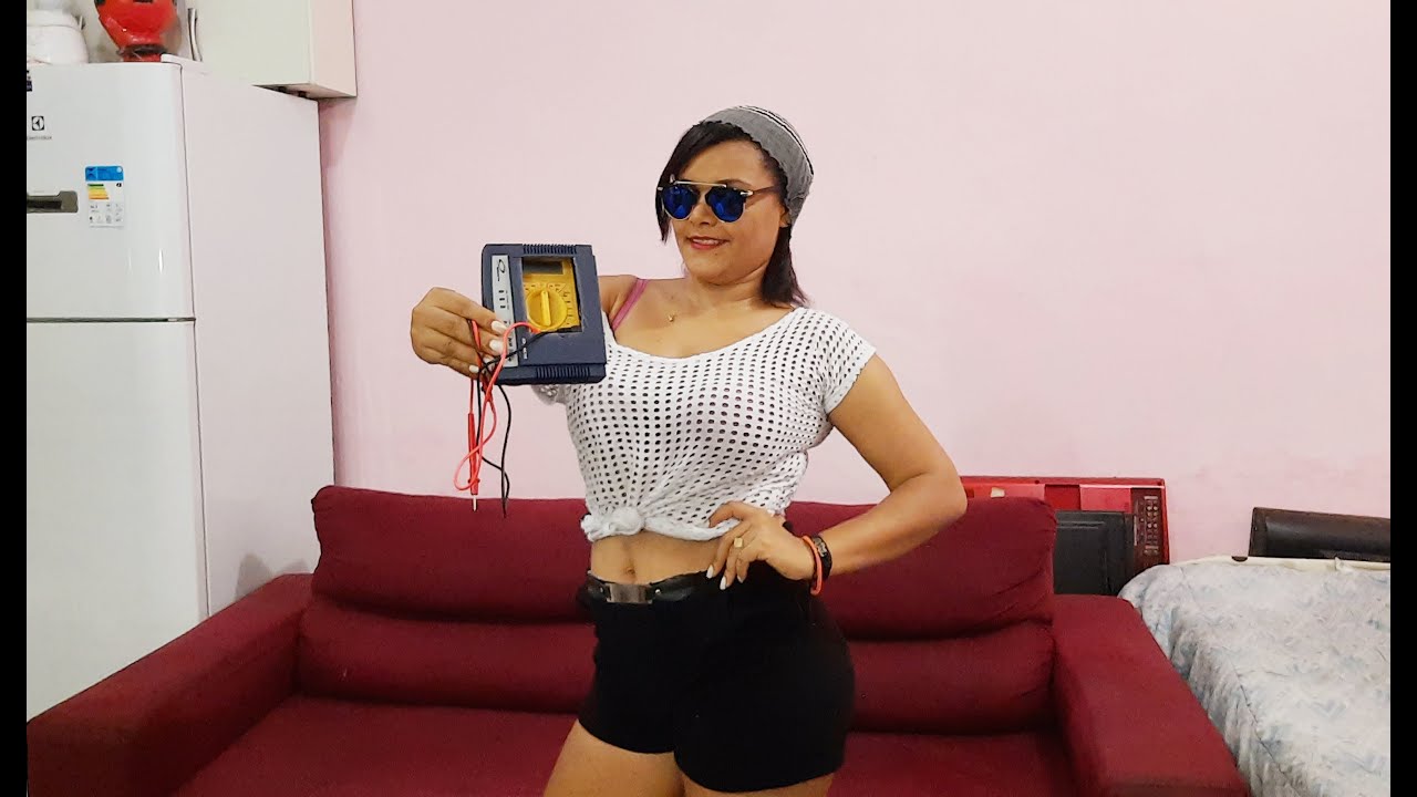 veja como fazer testador de led com visor