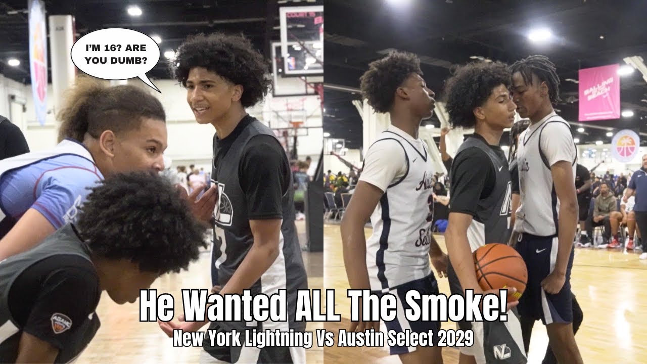 THESE 7TH GRADERS ARE SAVAGES! New York Lightning Vs Austin Select 2029 Was HEATED at BOTB