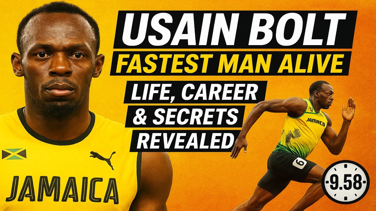 Usain Bolt: Fastest Man Alive | Life, Career & Secrets Revealed
