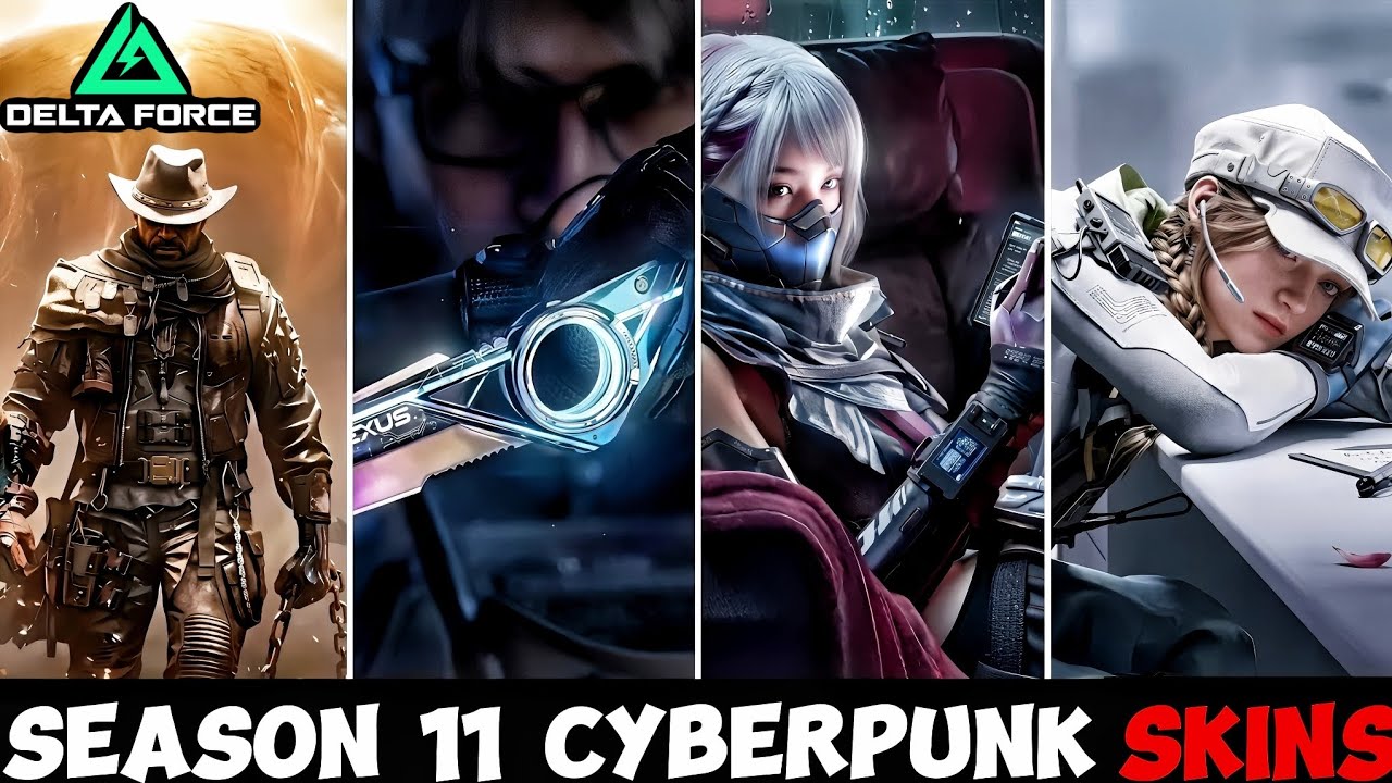 NEW Cyberpunk Skins Coming in Delta Force Season 11.
