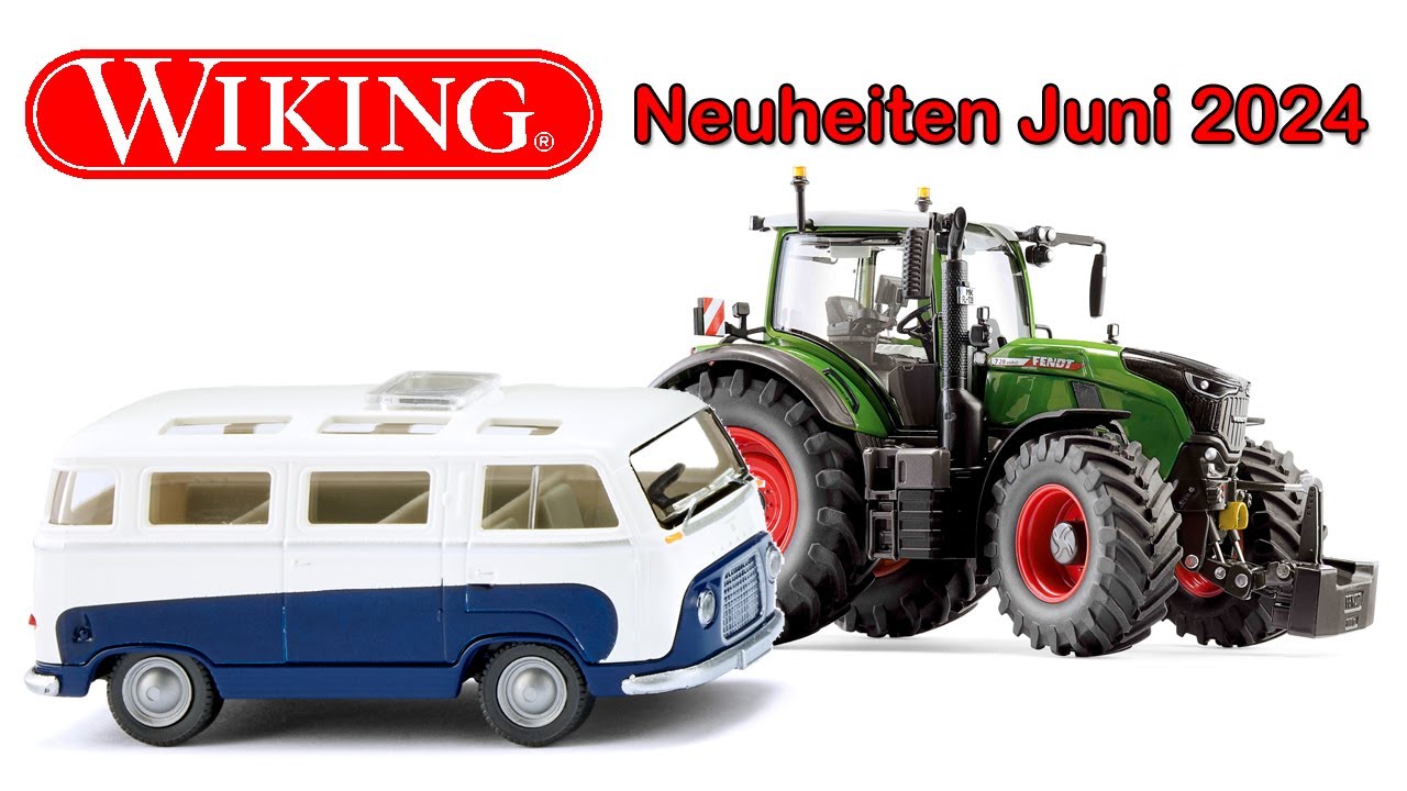 🚜🚚 Wiking Modellauto Neuheiten Juni 2024 | Spur H0 und Spur 1