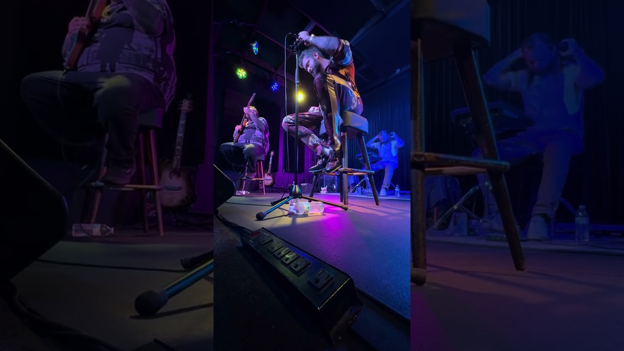 Dance Gavin Dance Pantheon release acoustic set 9/11/25 Los Angeles (Midnight at Mcguffy’s pop up)