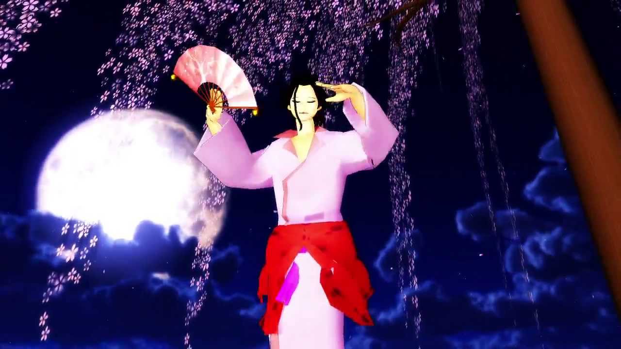 【MMDワンピ】千本桜を踊っていただいた【イゾウ誕】