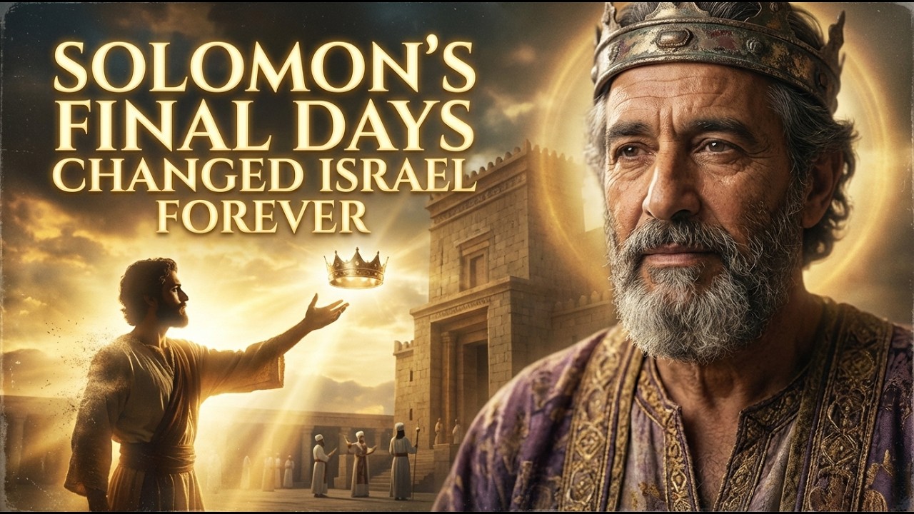 King Solomon's Final Days — From Divine Wisdom to a Fallen Reign #biblehistory
