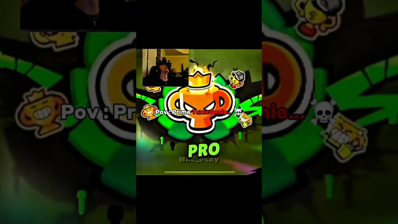 #shorts Prime ToxicGenie... ☠️🔥 #brawlstars #supercell #brawl #fyp