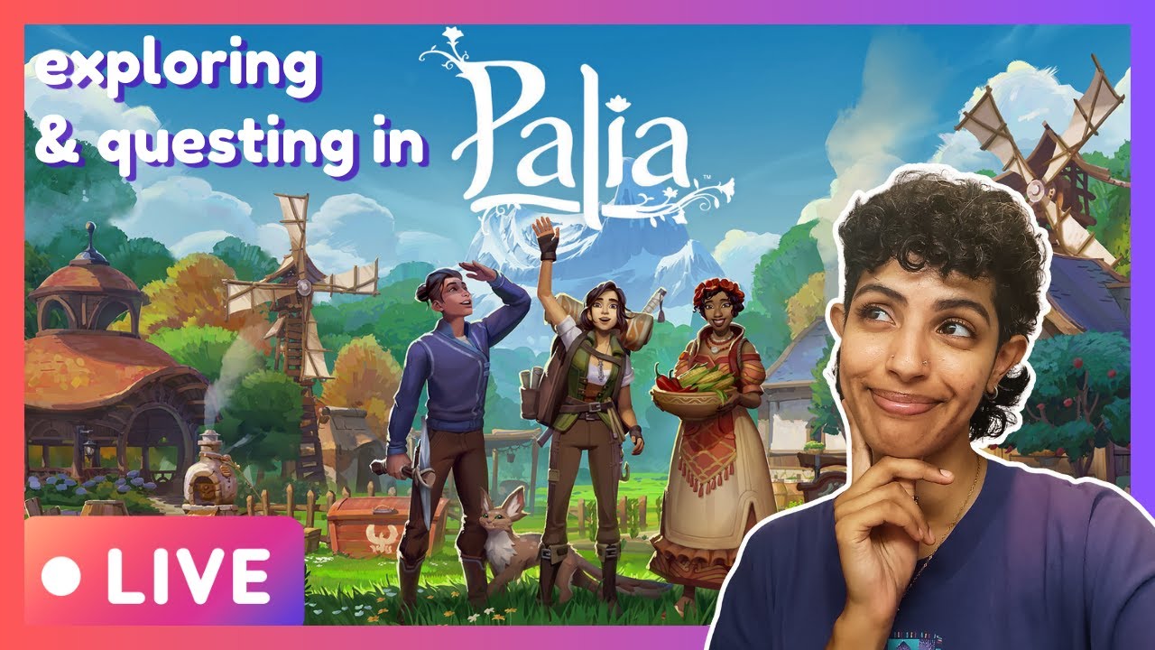 🔴 exploring & questing in Palia!