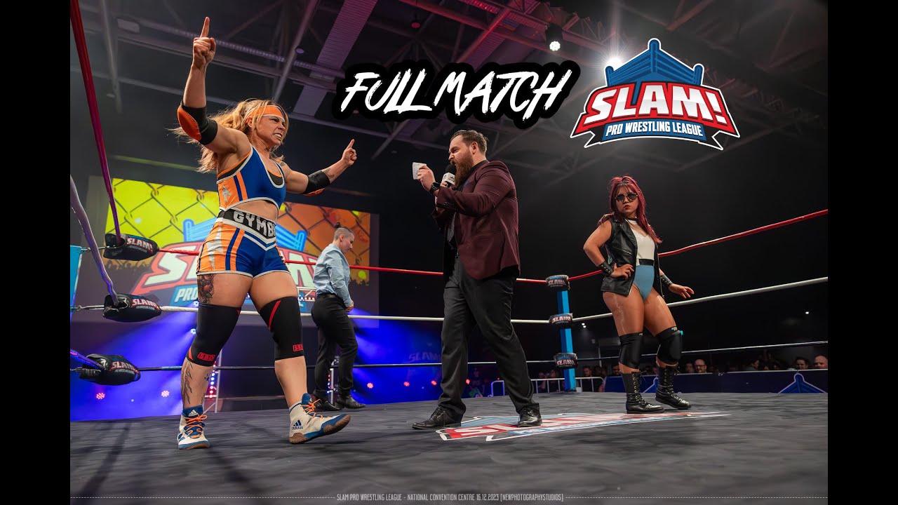 FULL MATCH - KINGSLEY VS GYM BRO JESSIE – RAGE IN THE CAGE - SLAM! WOMEN'S CHAMPIONSHIP MATCH