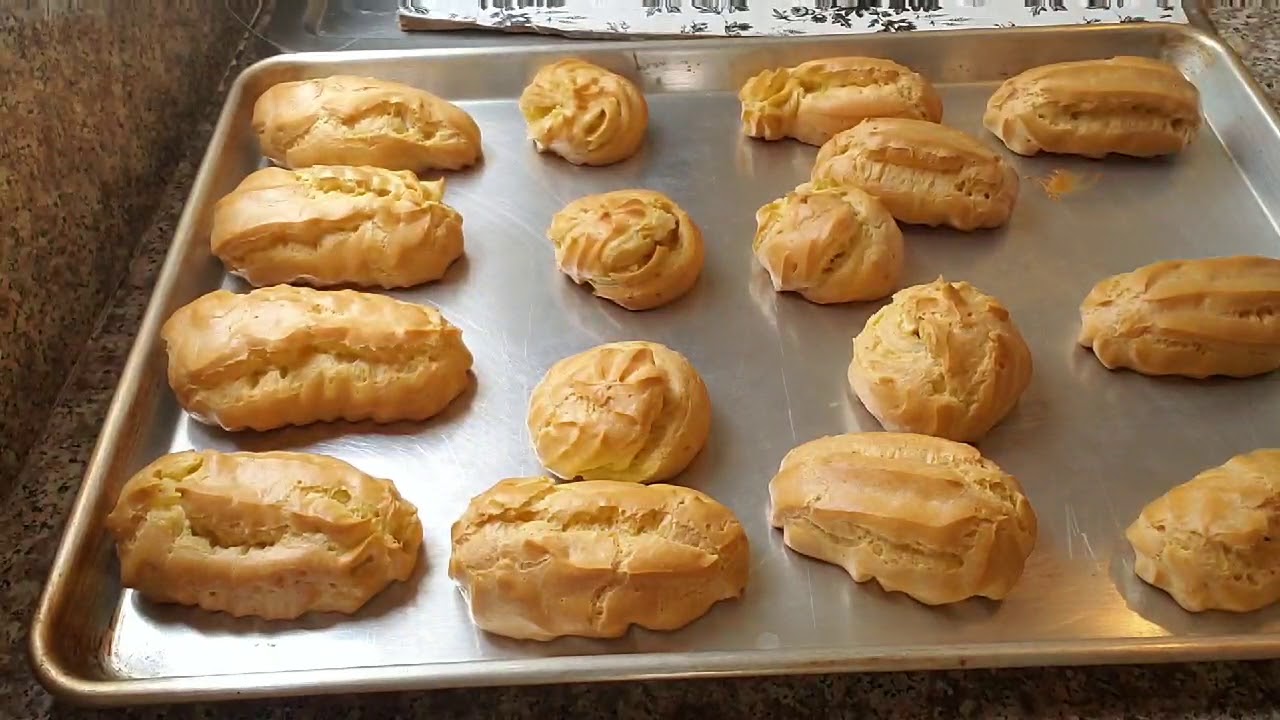 COMO HACER RELÁMPAGOS profiterol