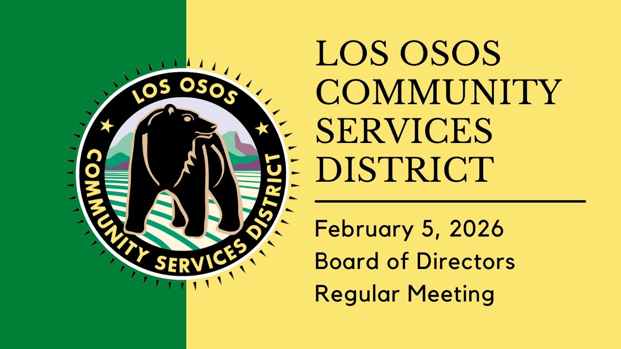 02/05/2026 Los Osos Community Services District Board of Directors Regular Meeting