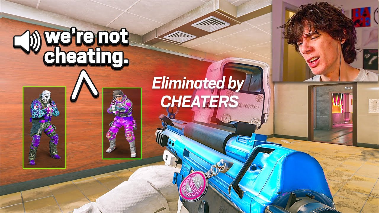 Embarrassing The WORST Cheater Stack in Siege