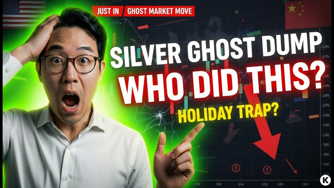 JUST IN: Silver Slides 3.5% In A HOLIDAY GHOST MARKET – Who Did This?