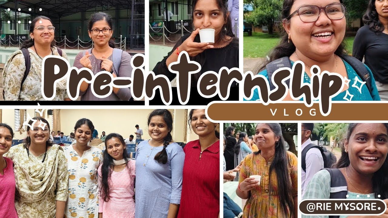PRE-INTERNSHIP VLOG @ RIE Mysore🧑&zwj;🏫✨  #jnv #internship #ncert  #teachertraining #finalyearstudents