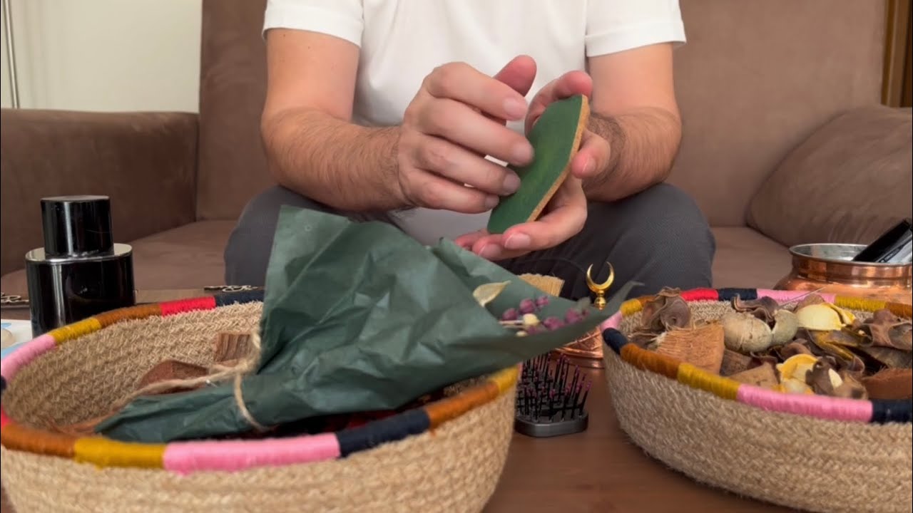 my DAD tries ASMR