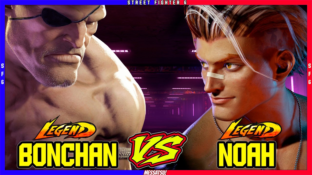 SF6 Bonchan (Sagat) VS Noah (Luke)💥Messatsu!💥スト6💥Street fighter 6
