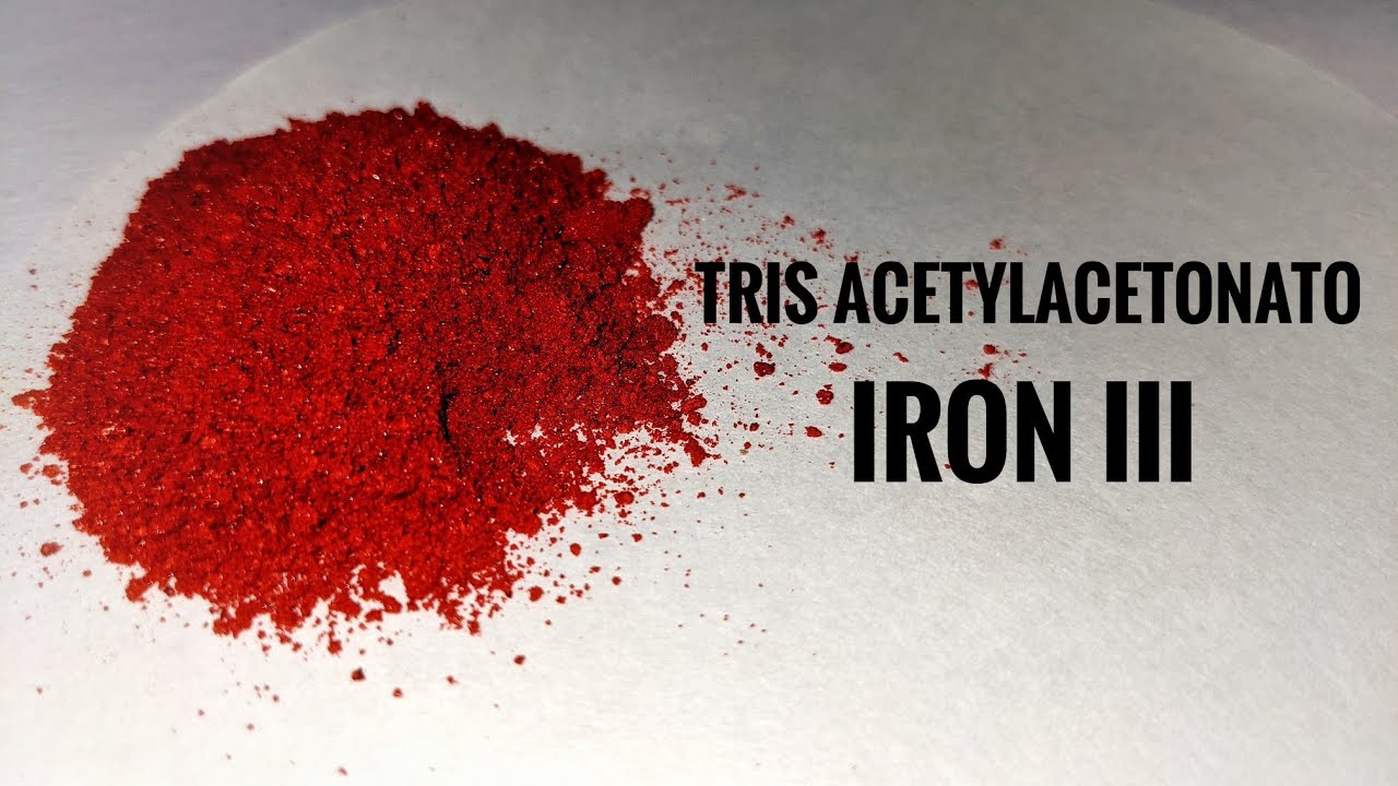 tris Acetylacetonato Iron III : preparation