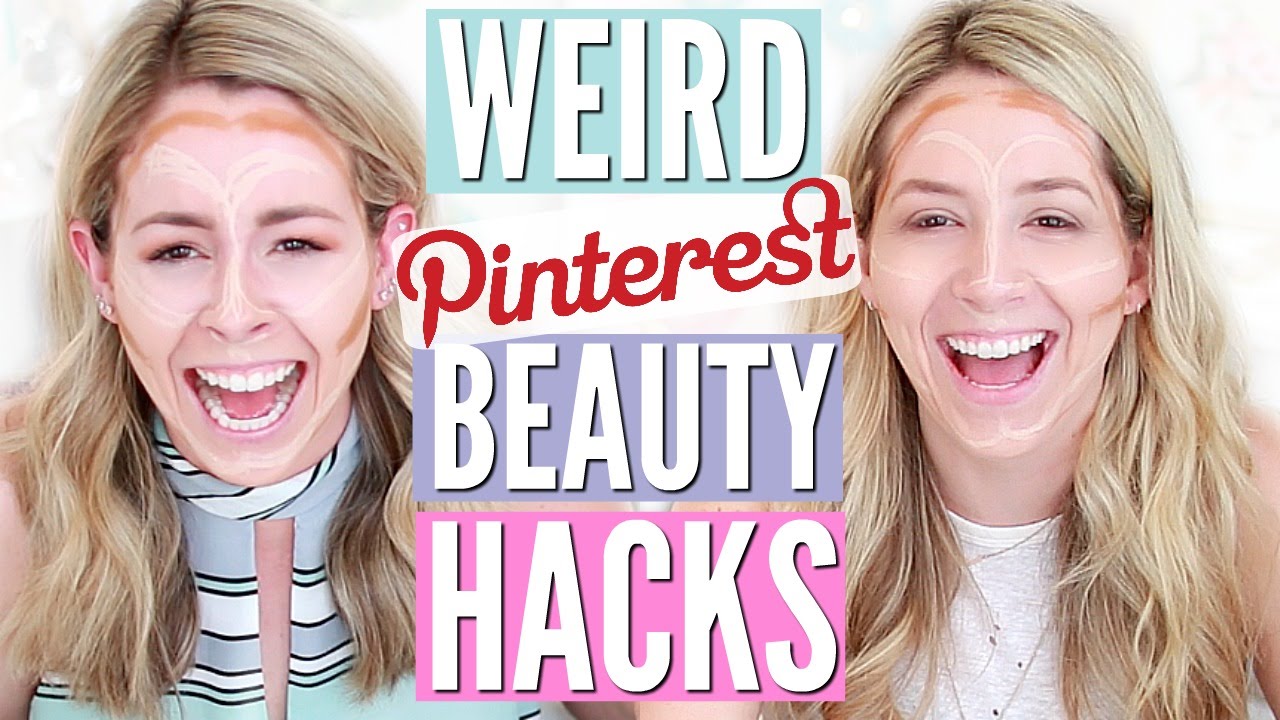 5 Pinterest Beauty Hacks TESTED | Hack or Wack