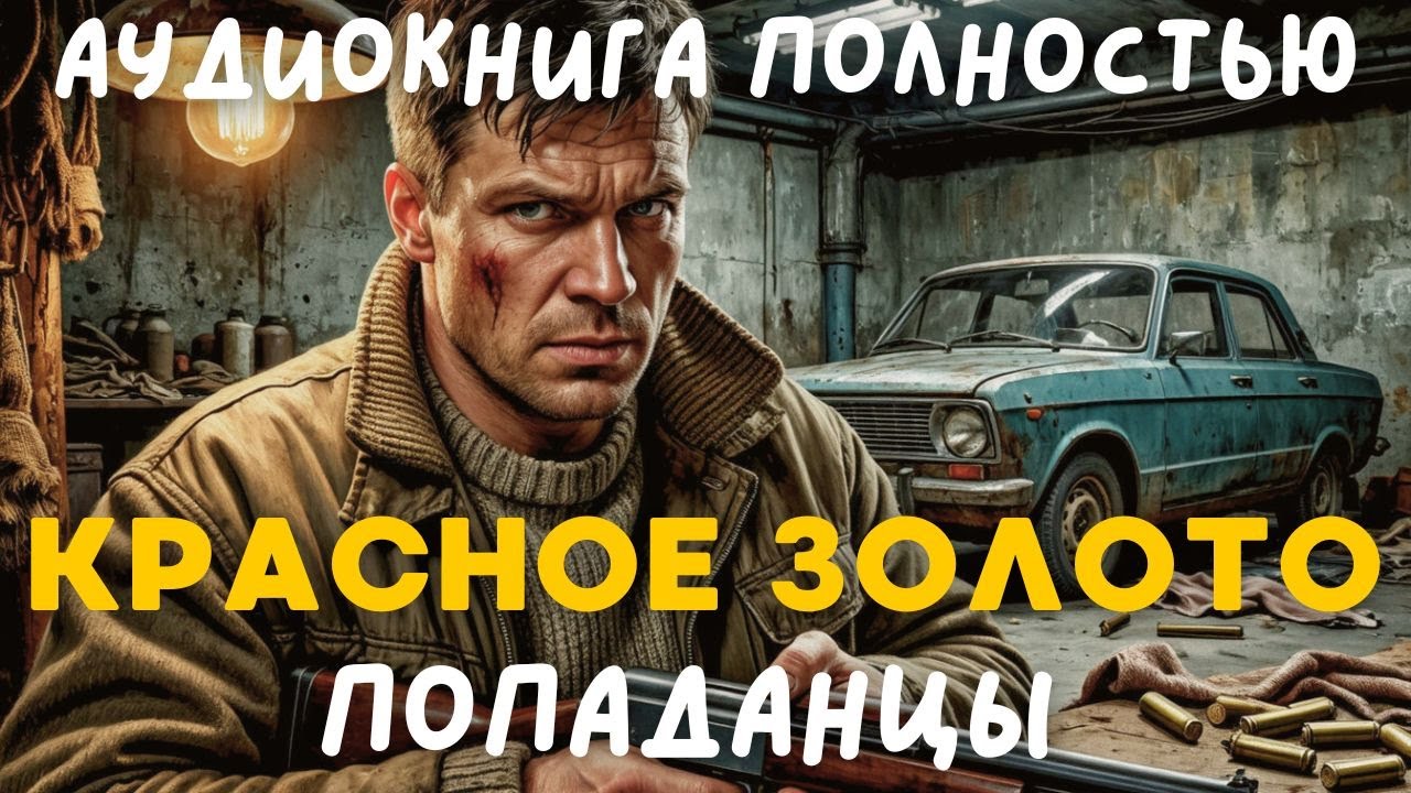 АУДИОКНИГА ПОЛНОСТЬЮ: КРАСНОЕ ЗОЛОТО / ПОПАДАНЦЫ