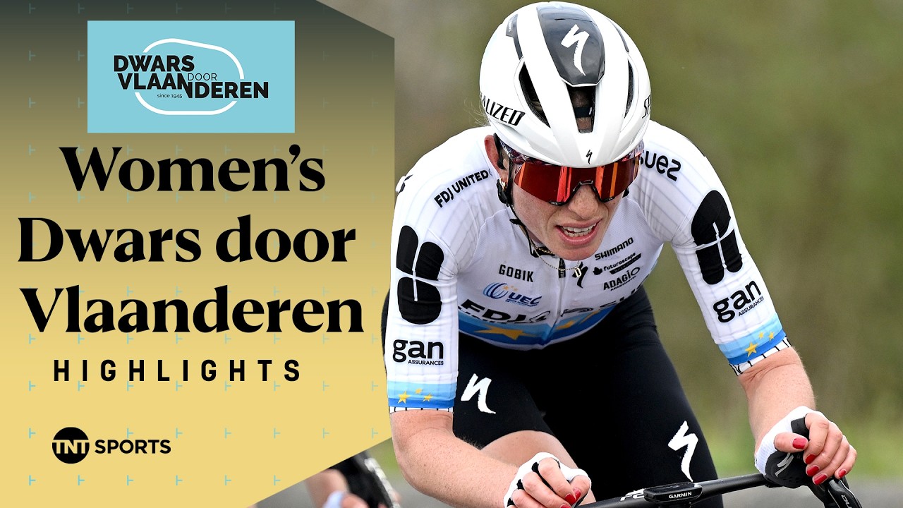 PHOTO FINISH THRILLER! 📸 | 2026 Women's Dwars door Vlaanderen Race Highlights | TNT Sports Cycling