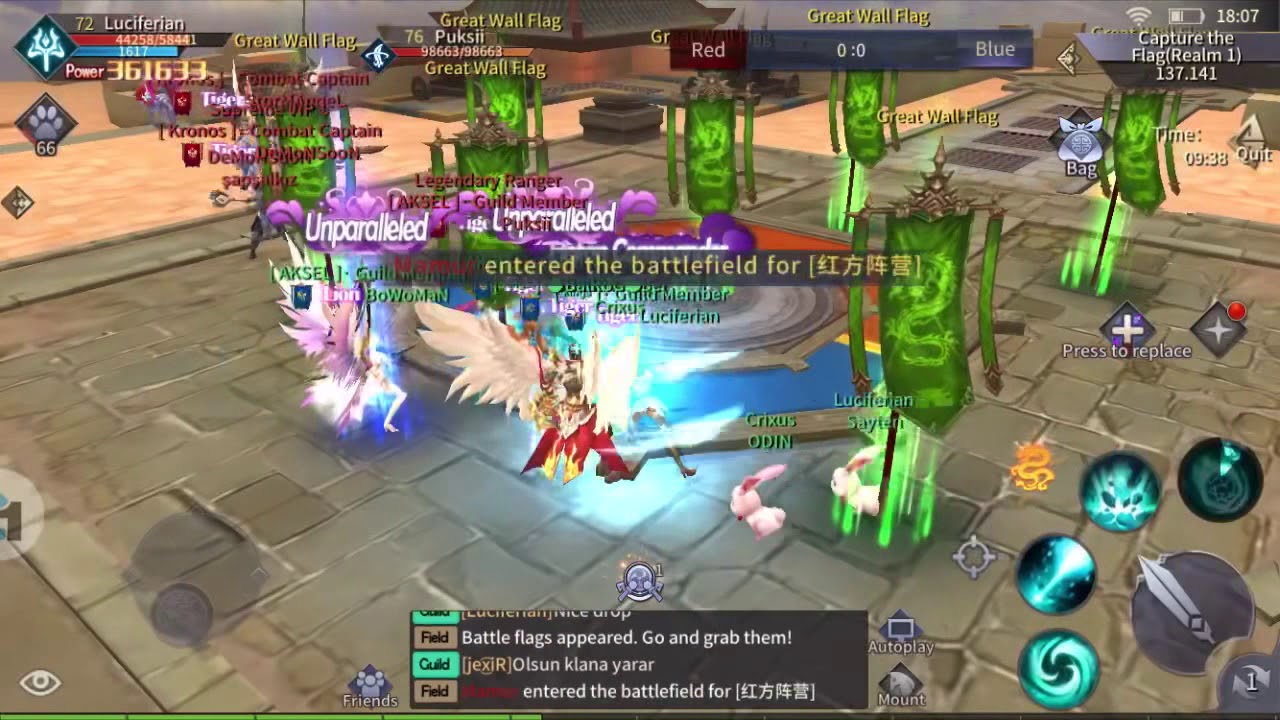 Silkroad Online Mobile Wizard Arena PVP