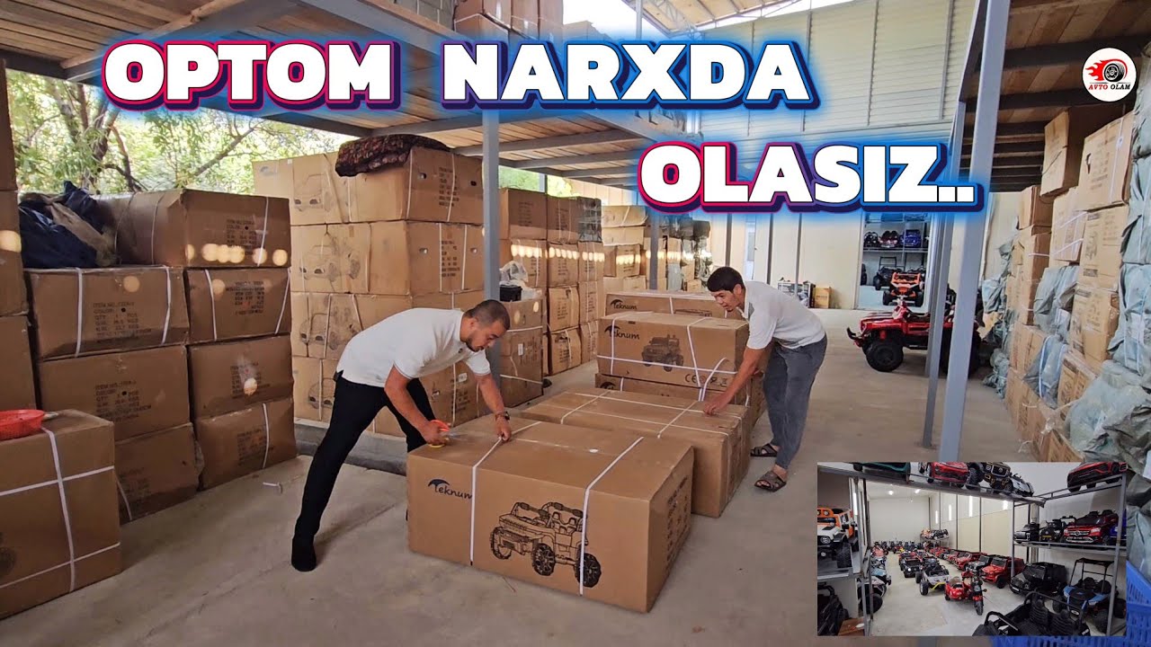OPTOM NARXDA XITOYDAN KELGAN UYINCHOQ MASHINA NARXLARI..AVTO OLAM 