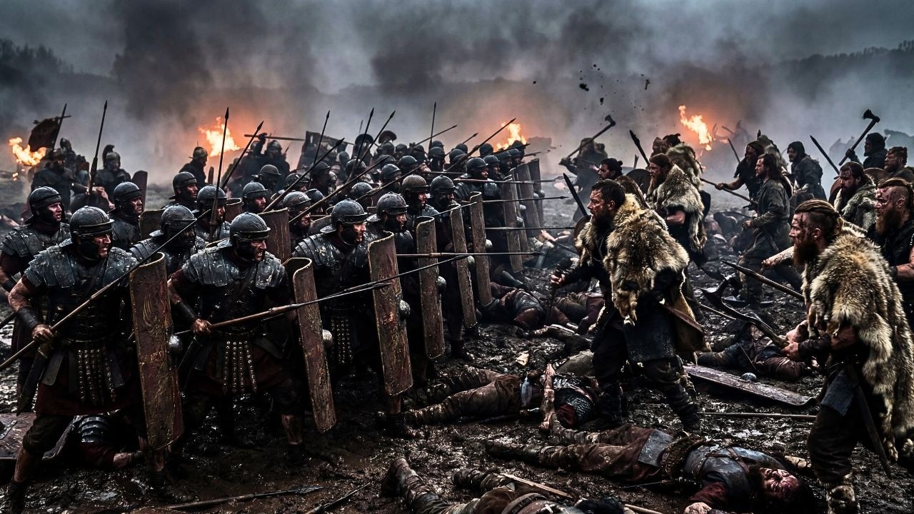 Así este General BRUTAL Destruyó a 50.000 Germánicos con SOLO 13.000 Romanos
