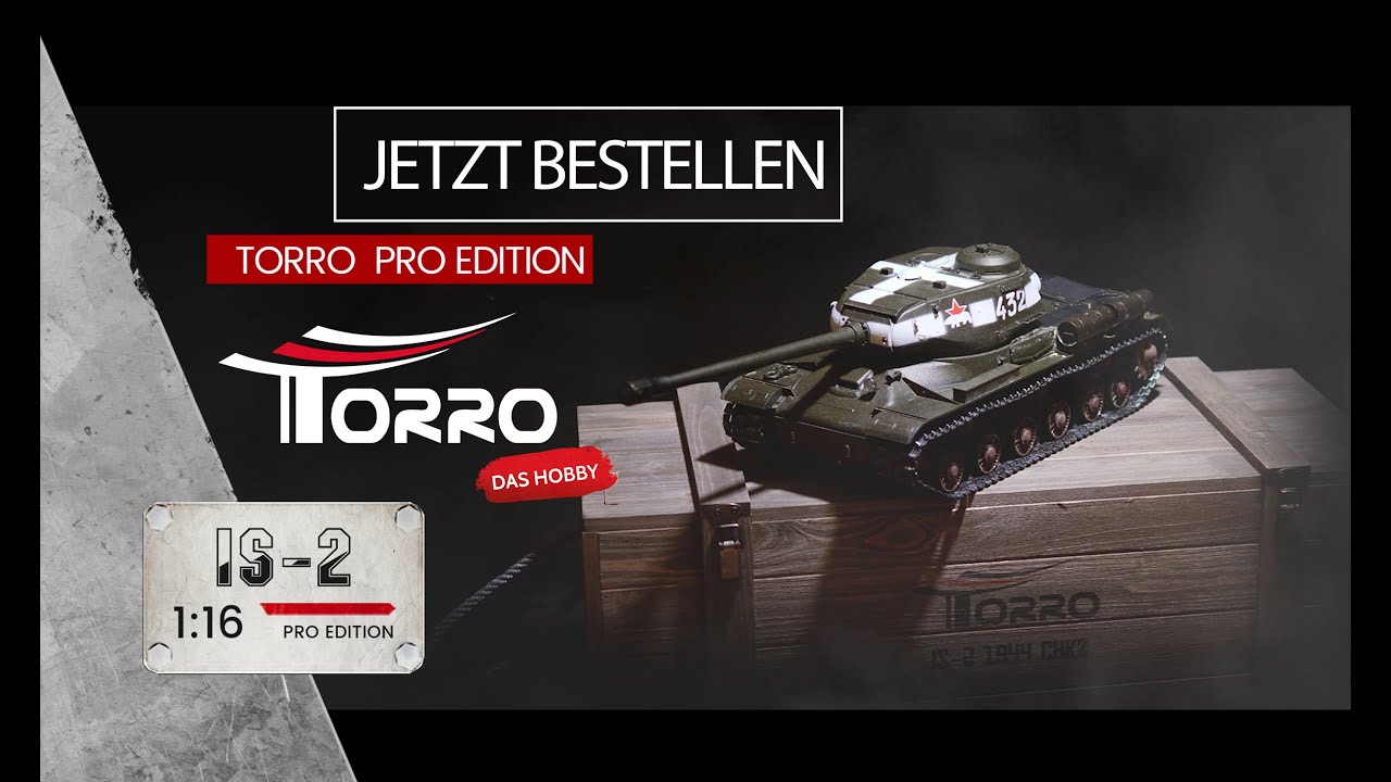 Torro | IS-2 (JS-2) PRO-EDITION 1/16 | 4K UHD