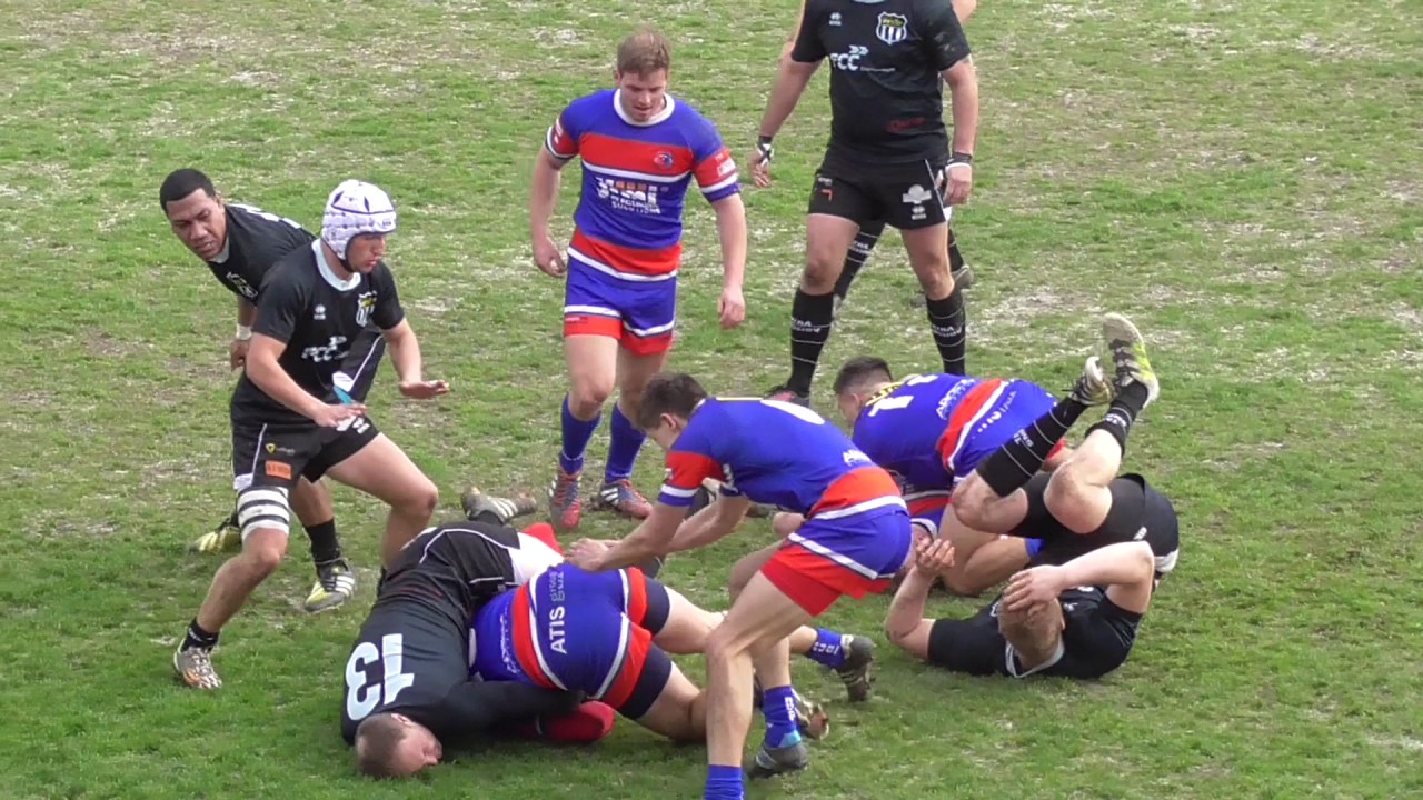 RC Tatra Smíchov vs RC JIMI Vyškov - Extraliga ragby 2017