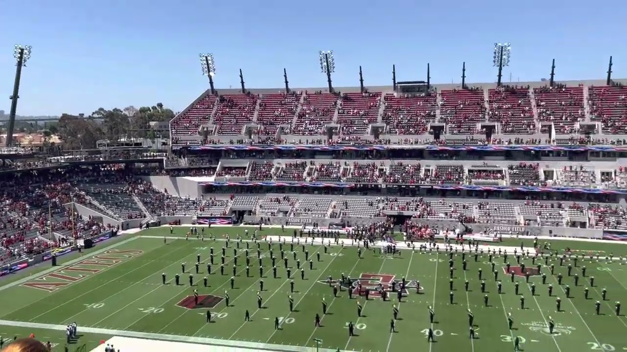 National Anthem at SDSU Snapdragon Stadium 9.03.2022