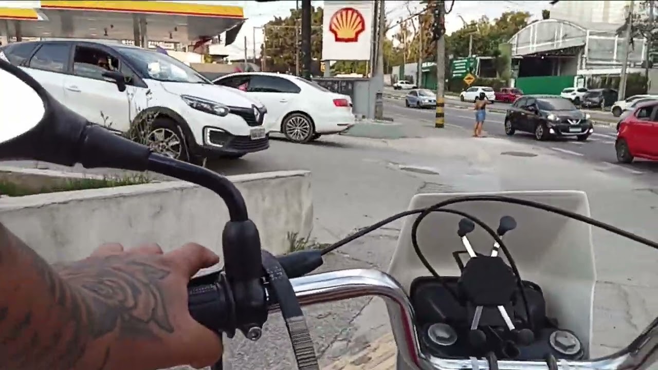 Domingou role pela quebrada com mobilete madalena75cc 