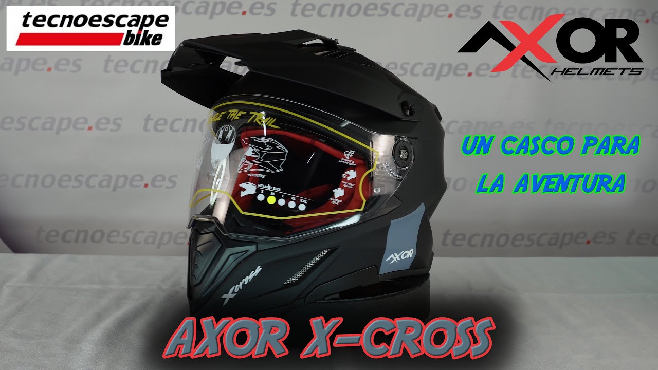 AXOR X-CROSS. UN CASCO PARA LA AVENTURA!!