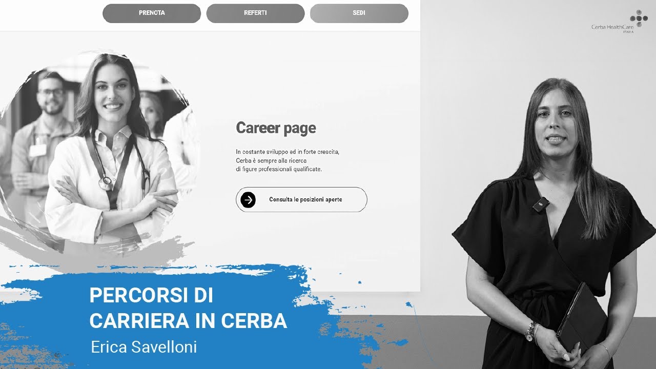 Percorsi di carriera in Cerba HealthCare Italia - Erica Savelloni