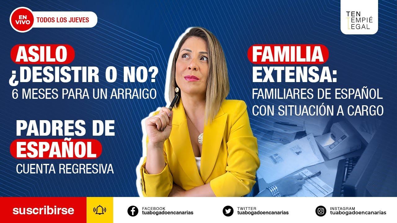 ASILO: NOTA ACLARATORIA, DESISTIR O NO, 6 MESES PARA UN ARRAIGO