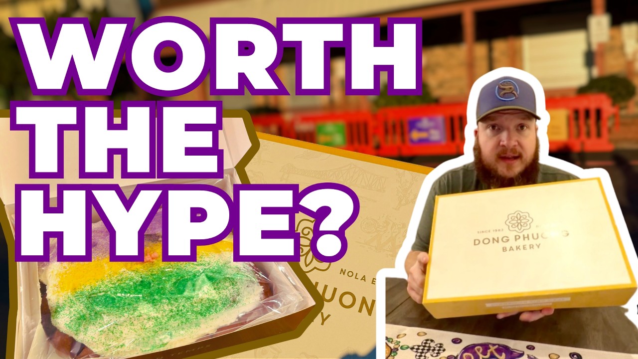 Is Dong Phuong REALLY the Best King Cake? | King Cake Review