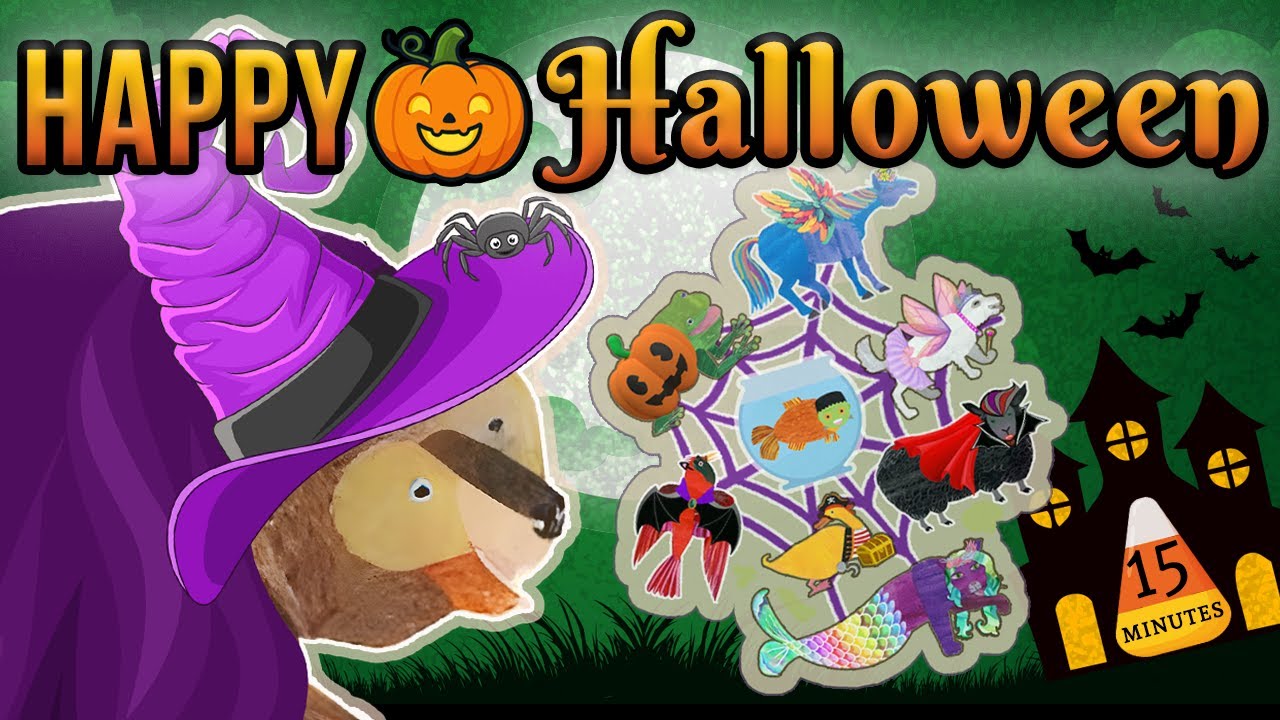 Halloween For Kids with Brown Bear & Friends!
