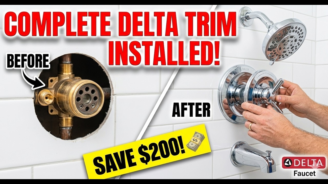 How to Install a Delta Shower Trim Kit Complete Guide Step-by-Step