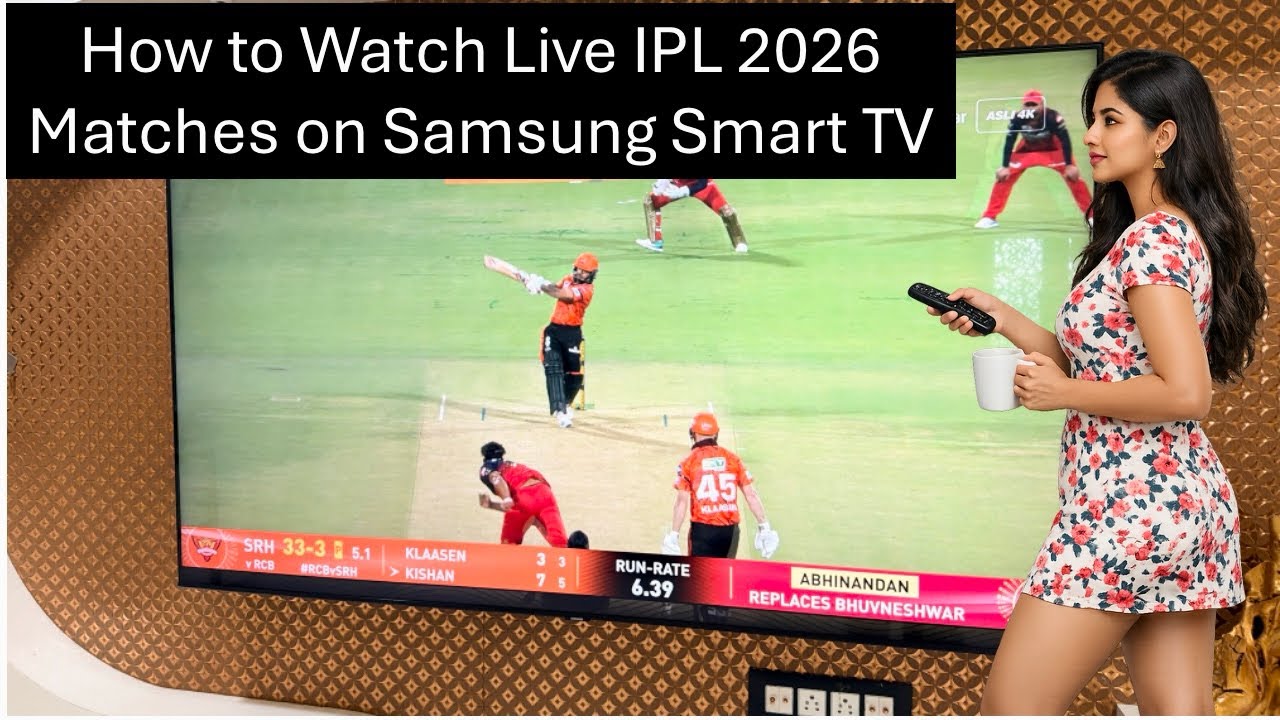 Как смотреть прямые трансляции матчей IPL 2026 на смарт-телевизоре Samsung