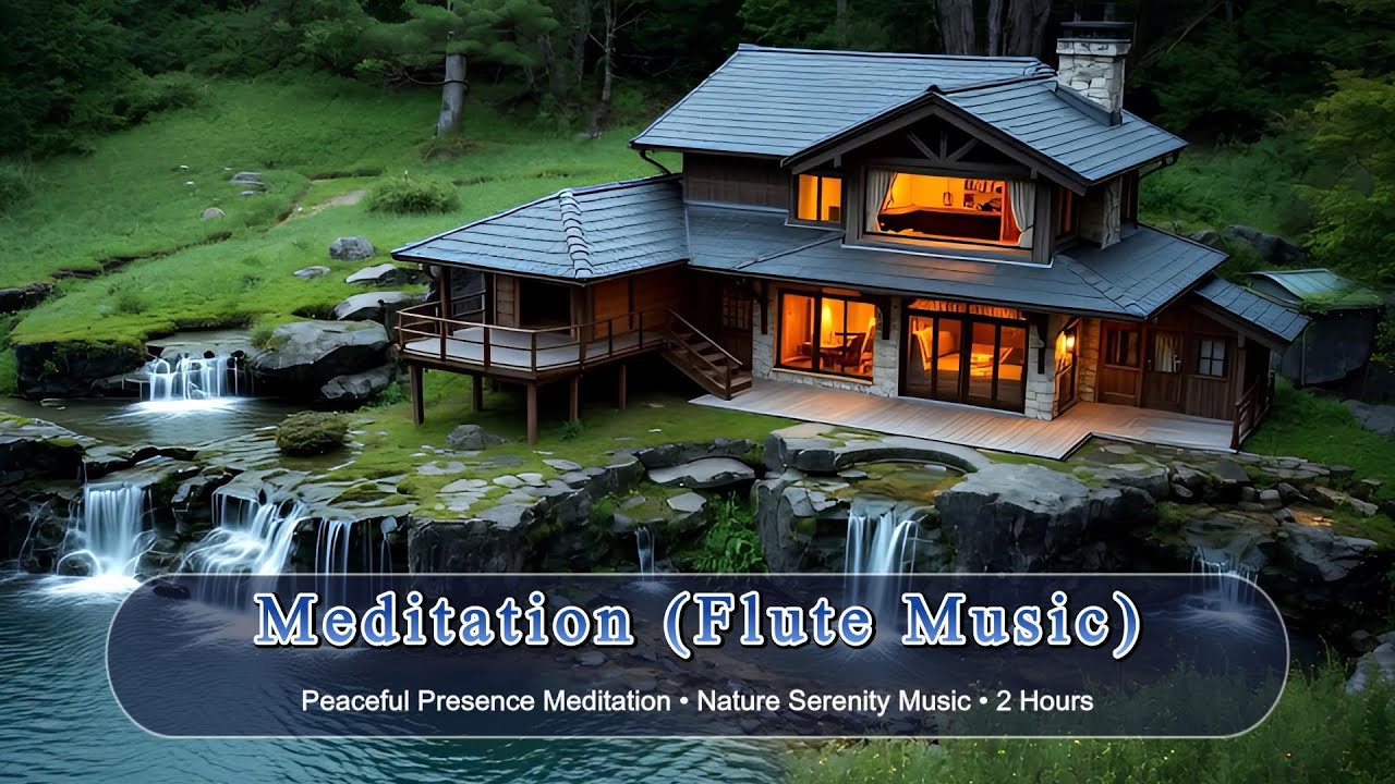 Meditation - Flute & Ambient Calm Music | Peaceful Presence Meditation | 2 Hours Music