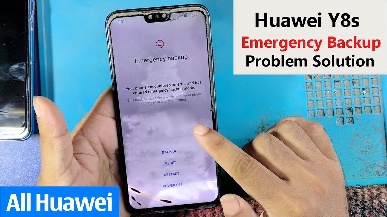 Huawei Y8s Emergency Backup Problem Solution | Huawei JKM-LX1 Emergency Backup Problem Fix Solution✅