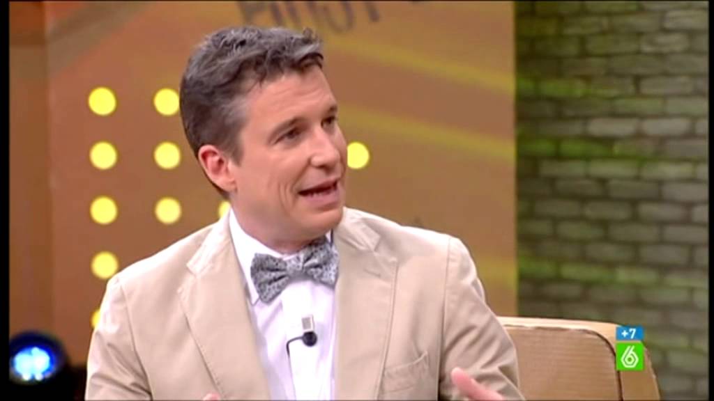 Wolfgang Maier en el plató de 'Así nos va'