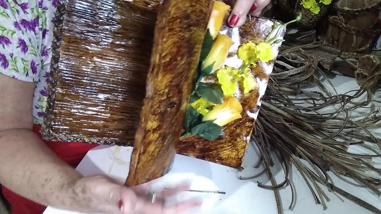 aula como tratar fibras de bananeira rececadas