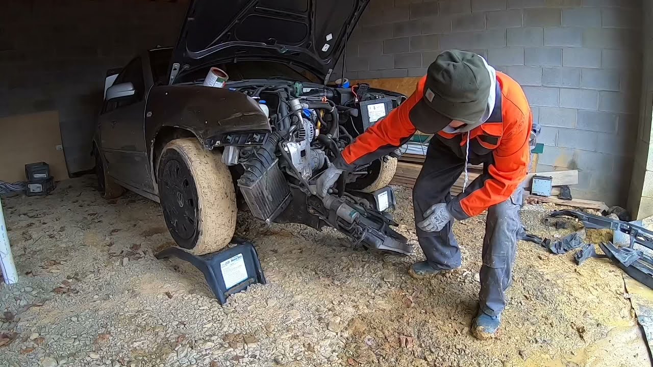 Bronco ii Diesel Swap pt2 Buying a Donor Car and Removing The Engine and Wiring Harness