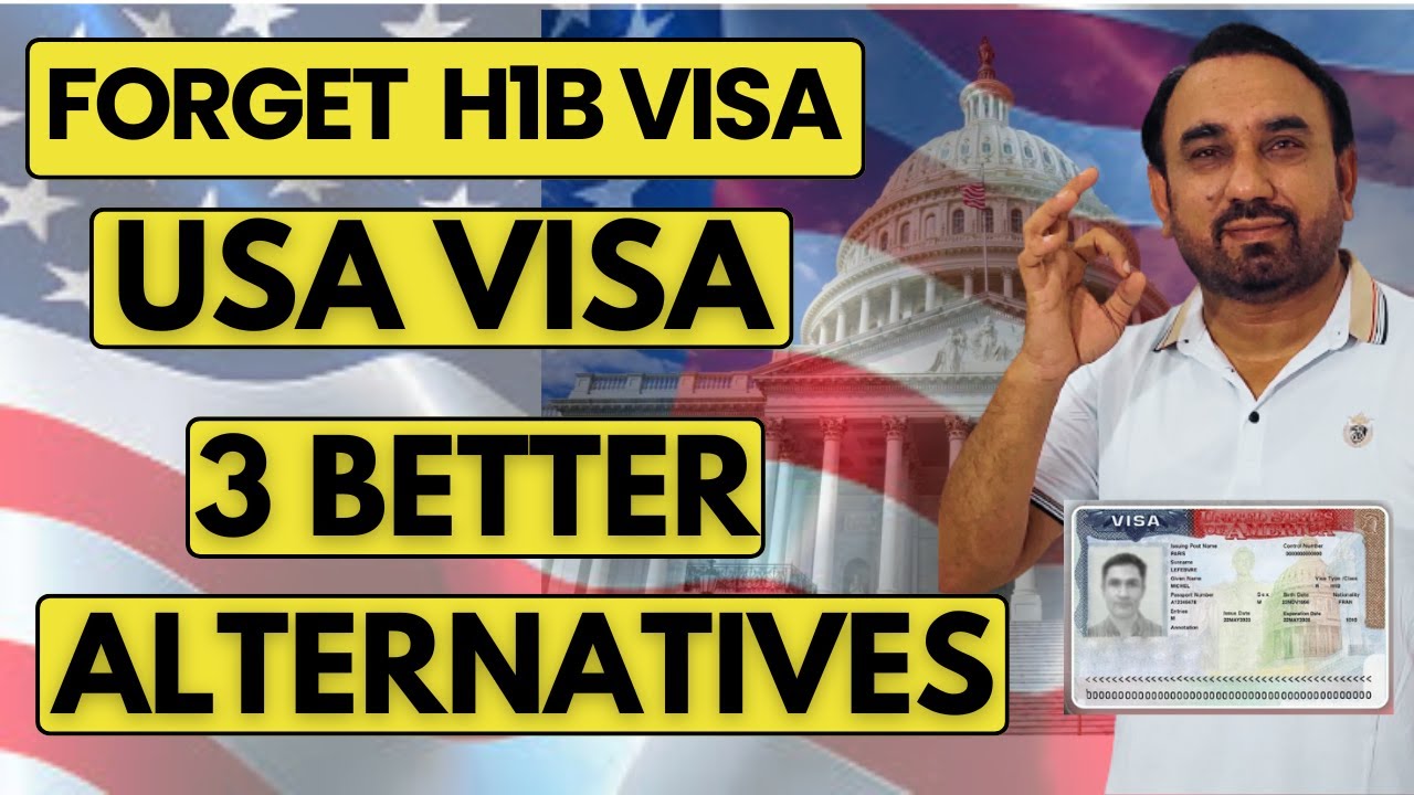 Stay Legally in USA Without H1B | Best 3 Visa Alternatives to Live & Work in USA