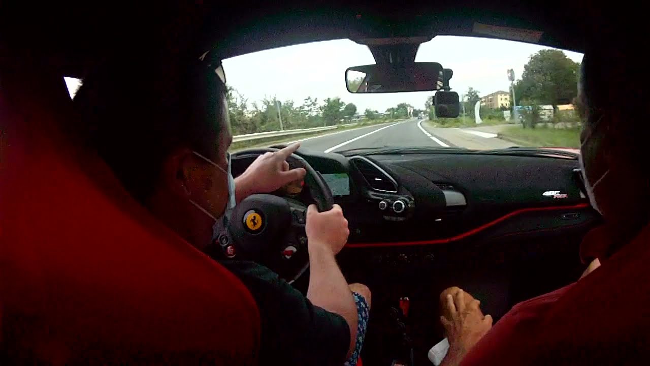 Ferrari 488 Pista - Test Drive Maranello Italy 🇮🇹