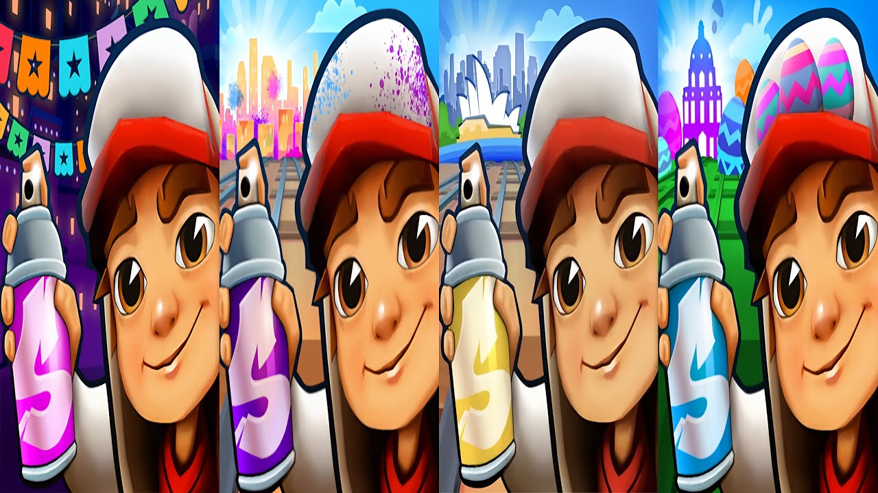 Subway Surfers : Mexico 2025 🆚 Mumbai Holi 2025 🆚 Sydney 2024 🆚 Oxford 2022 