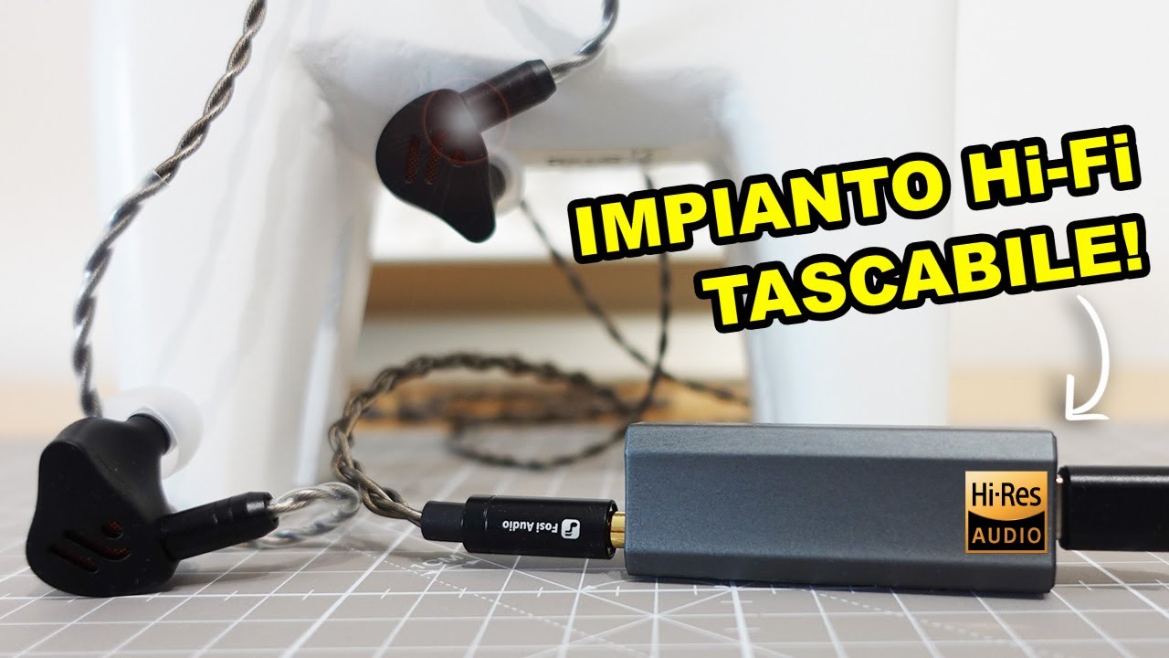 AUDIO Hi-Fi REALE in TASCA! Fosi Audio IM4 + DS2: gli auricolari e il DAC che cambiano tutto!