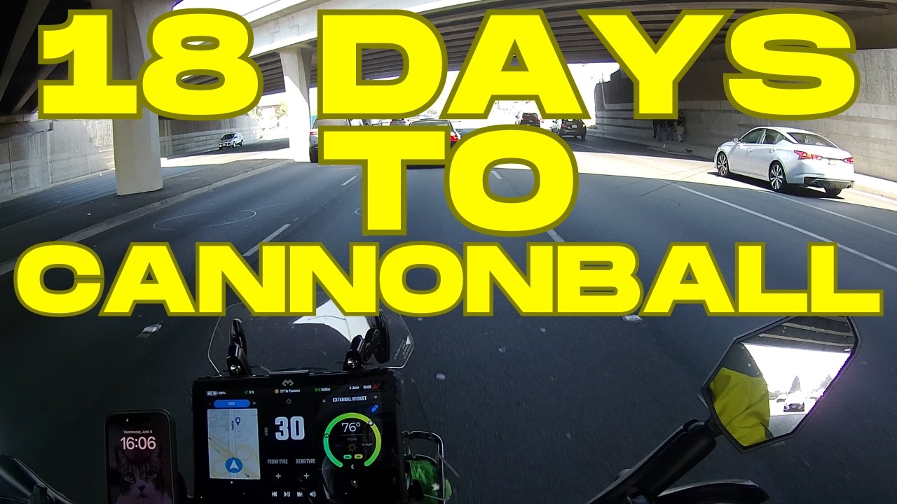 VLOG: Working out last minute items for the Scooter Cannonball