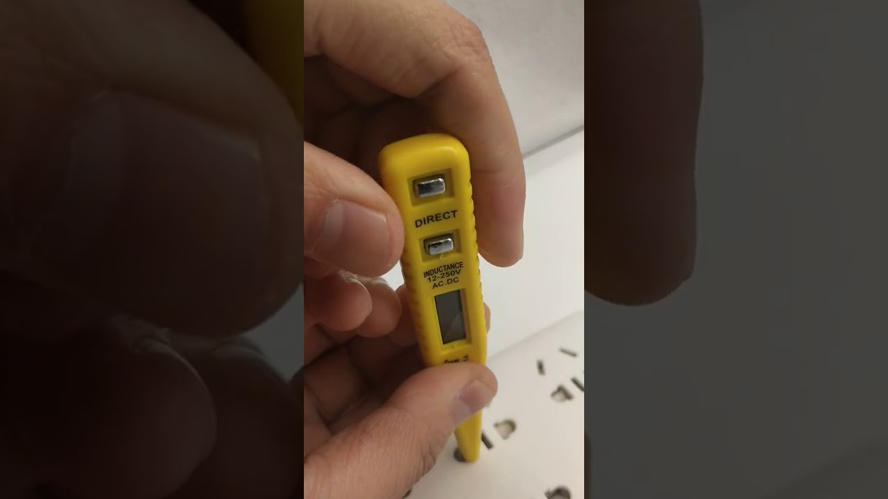 Digital Display Voltage Test Pen Without Battery Drive