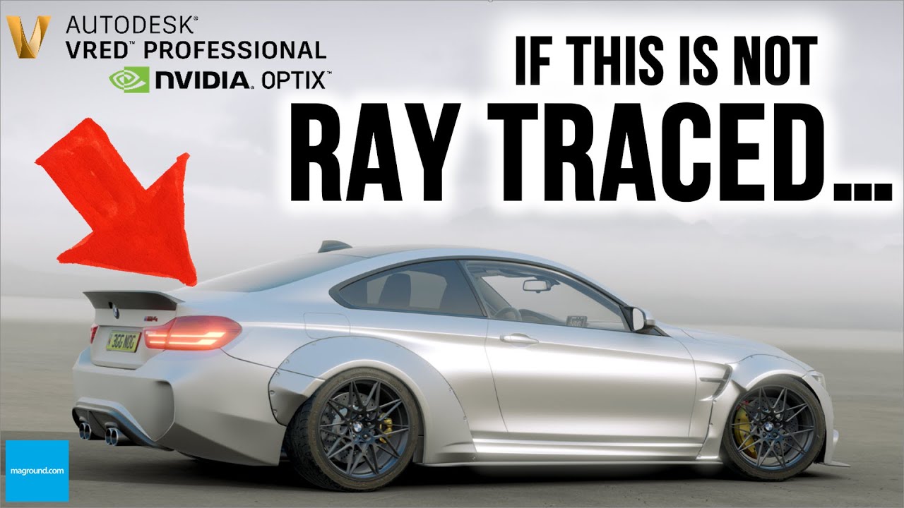 ...what's it going to look like when it is?! RTX GPU ray tracing in Vred Pro 2021