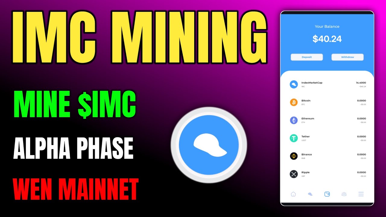 IndexMarketCap Mining App 🔥 Full Guide | Testnet Alpha Phase & Mainnet Launch 🚀